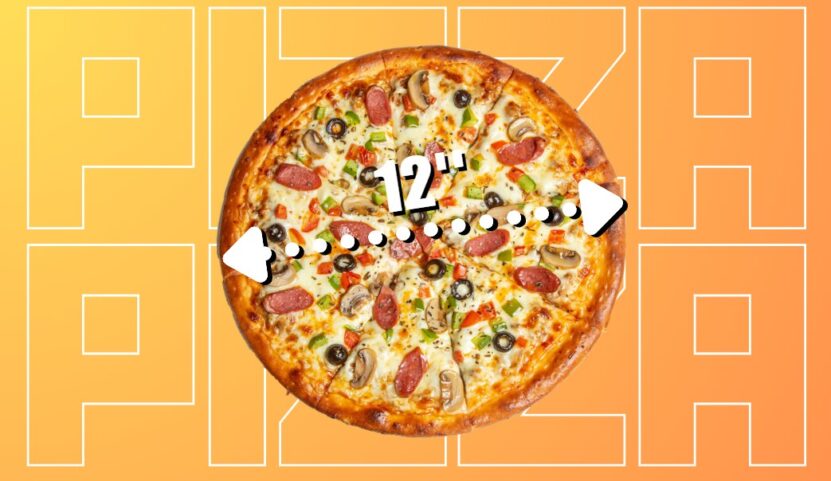 12'inch pizza